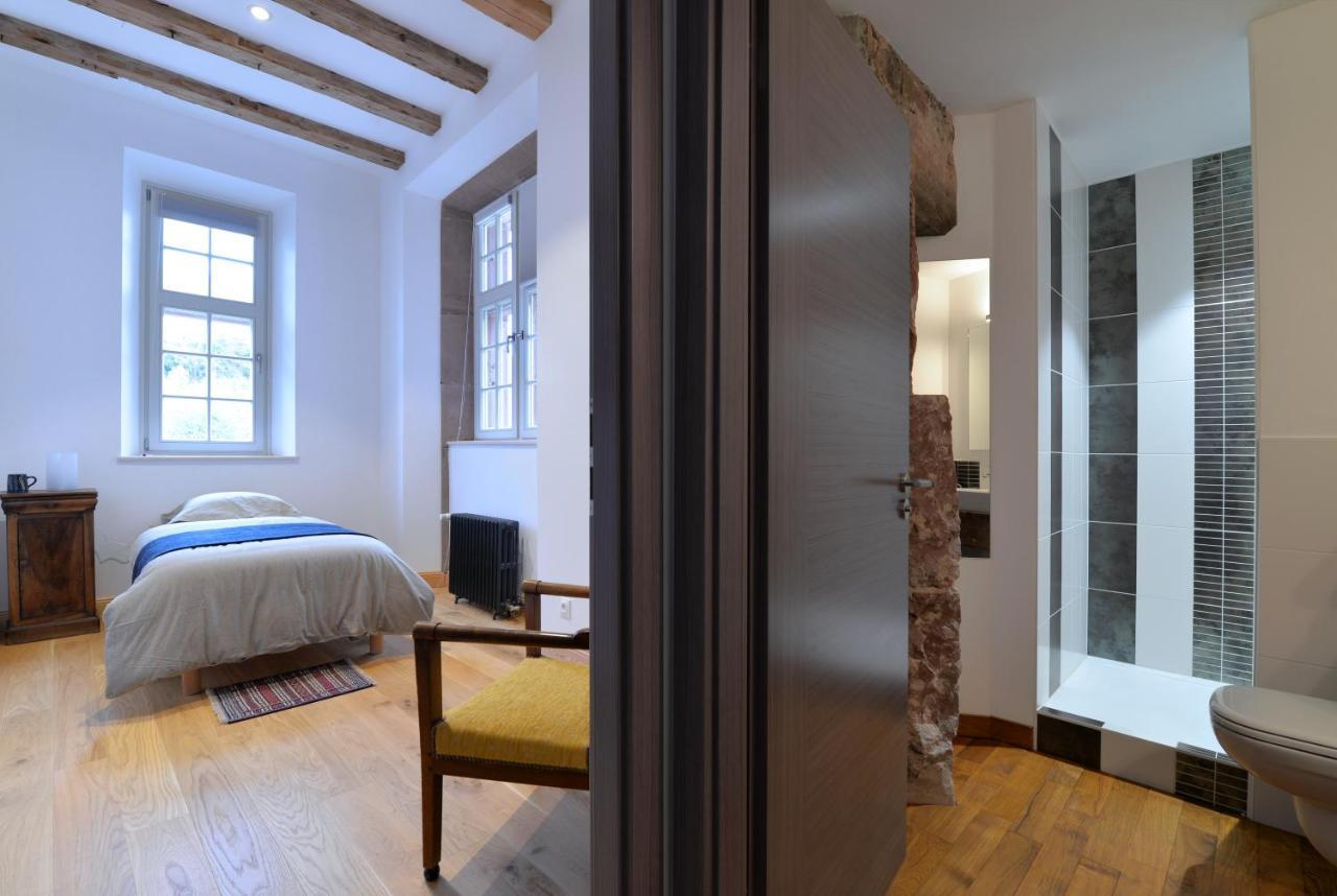 Domaine La Cour Des Nobles - Demeure, Maison Et Appartements Au Coeur De 利克维 外观 照片